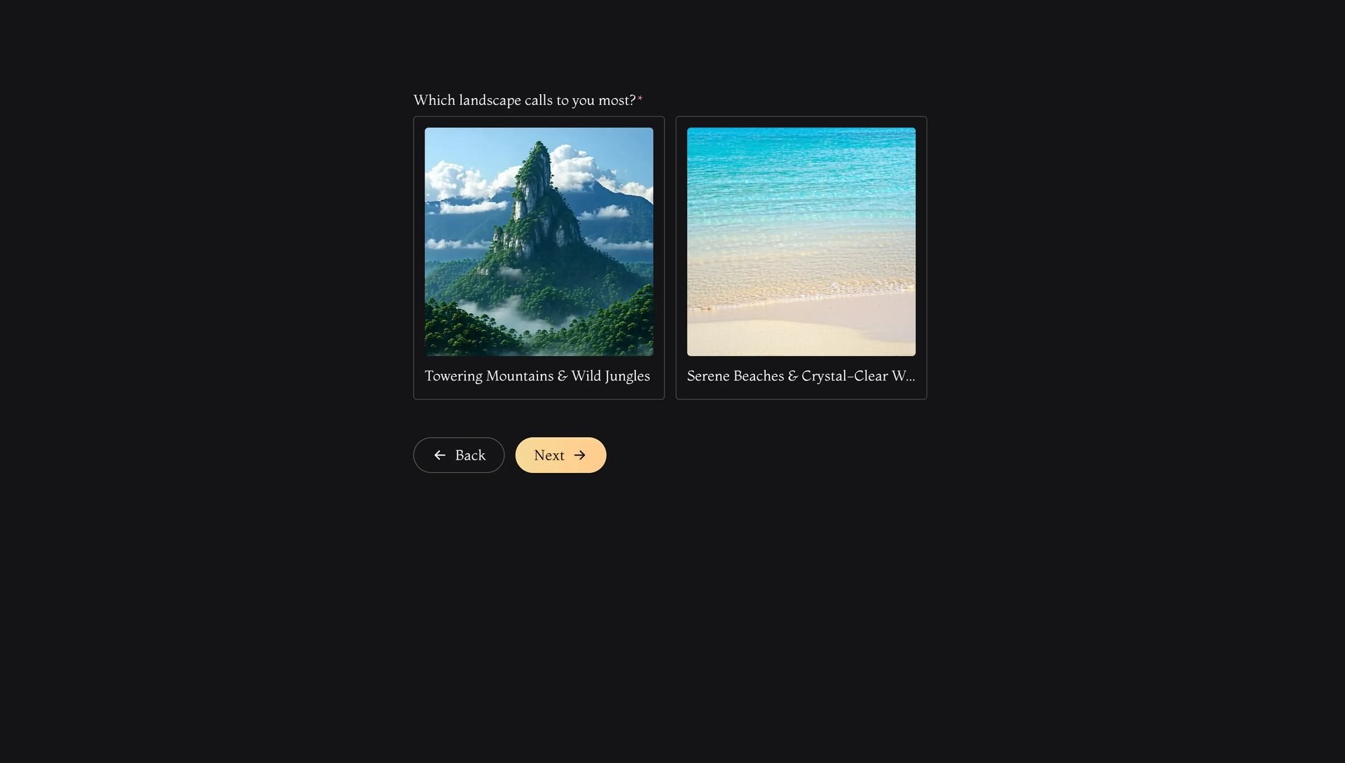 Dream Travel Persona Quiz