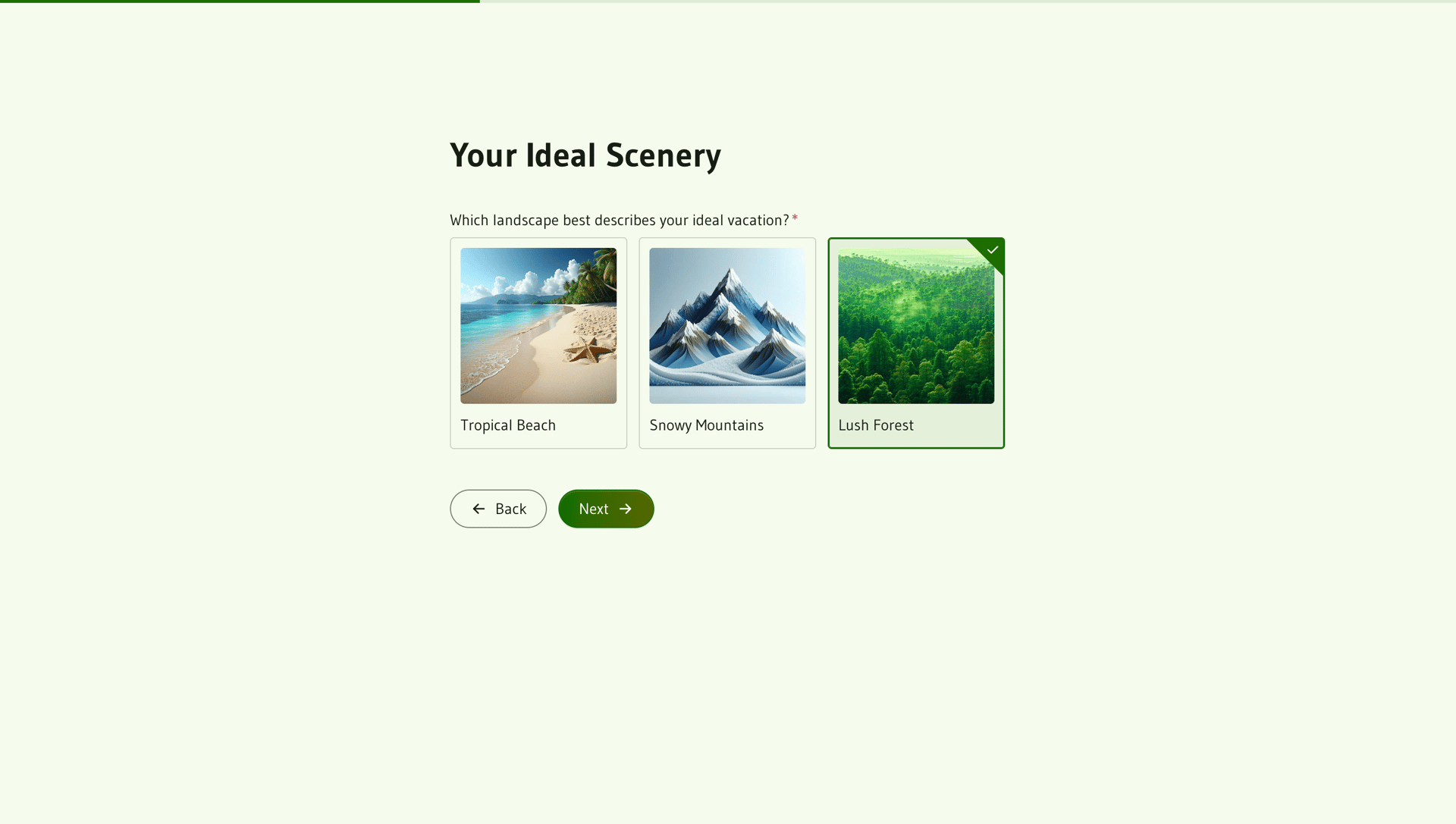 Find Your Next Dream Destination Quiz